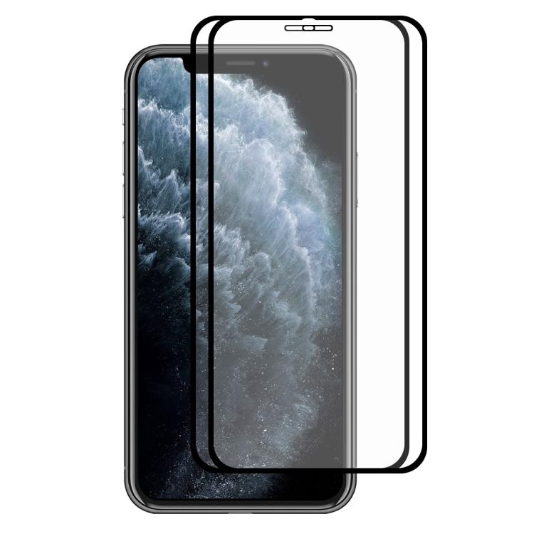 For iPhone 11 Pro / XS / X 2PCS ENKAY Hat-prince Full Glue 0.26mm 9H 2.5D Tempered Glass Full Coverage Film
For iPhone 11 Pro / XS / X 2PCS ENKAY Hat-prince Full Glue 0.26mm 9H 2.5D Tempered Glass Full Coverage Film