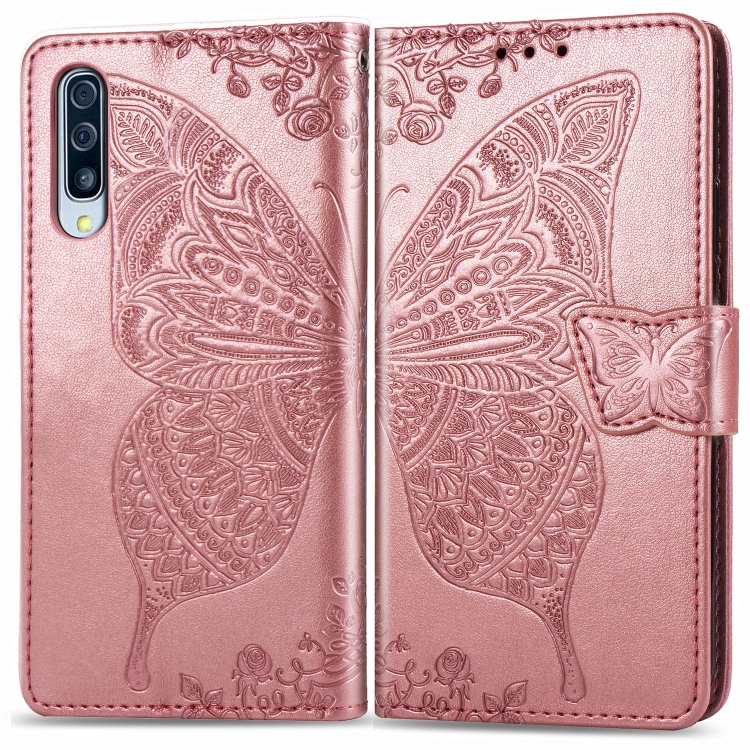 For Galaxy A30S Butterfly Love Flower Embossed Horizontal Flip Leather Case with Bracket / Card Slot / Wallet / Lanyard(Rose Gold)
For Galaxy A30S Butterfly Love Flower Embossed Horizontal Flip Leather Case with Bracket / Card Slot / Wallet / Lanyard(Rose Gold)