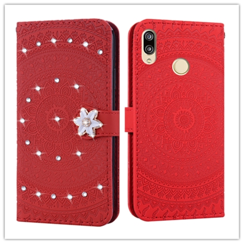 For Huawei P20 Lite Pressed Printing Sticking drill Pattern Horizontal Flip PU Leather Case with Holder & Card Slots & Wallet && Lanyard(Red)
For Huawei P20 Lite Pressed Printing Sticking drill Pattern Horizontal Flip PU Leather Case with Holder & Card Slots & Wallet && Lanyard(Red)