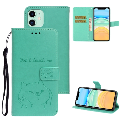 For iPhone 11 Chai Dog Pattern Horizontal Flip Leather Cover With Bracket & Card Slot & Wallet & Lanyard(Green)
For iPhone 11 Chai Dog Pattern Horizontal Flip Leather Cover With Bracket & Card Slot & Wallet & Lanyard(Green)