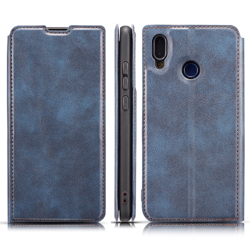 For Galaxy A10s Retro Simple Ultra-thin Magnetic Leather Case with Holder & Card Slots & Lanyard(Blue)
For Galaxy A10s Retro Simple Ultra-thin Magnetic Leather Case with Holder & Card Slots & Lanyard(Blue)