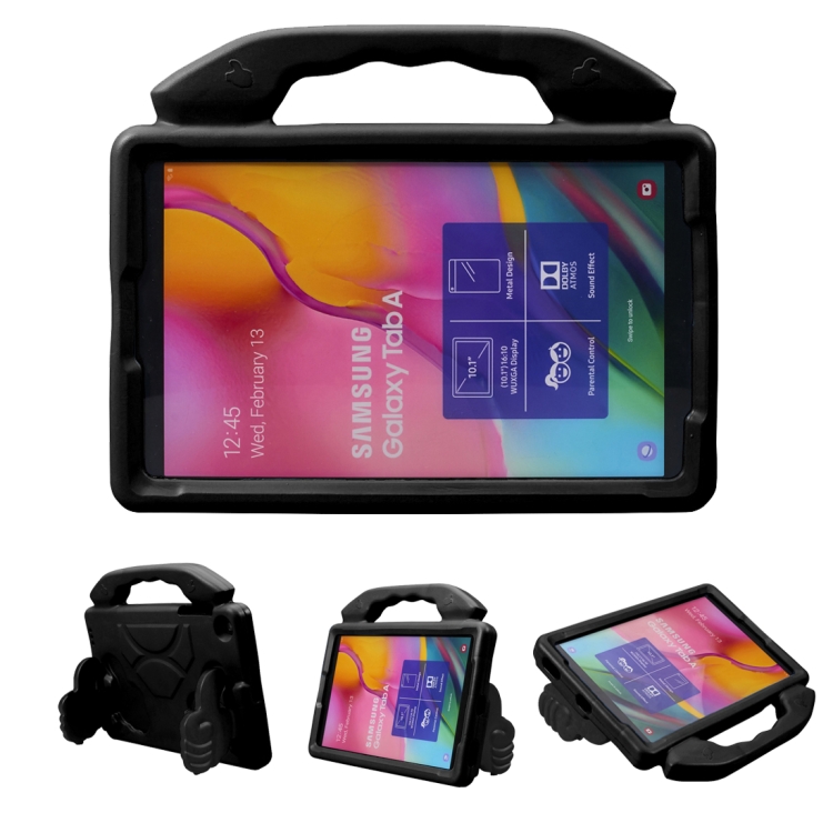 For Galaxy Tab A 10.1 (2019) Thumb Support EVA Flat Anti Falling Protective Shell(Black)
For Galaxy Tab A 10.1 (2019) Thumb Support EVA Flat Anti Falling Protective Shell(Black)