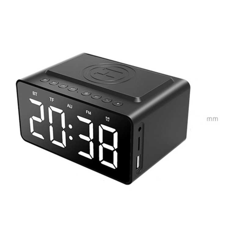 AEC BT508 Wireless Charging Bluetooth Speaker LED Alarm Clock Power Bank Three-In-One Speaker
AEC BT508 Wireless Charging Bluetooth Speaker LED Alarm Clock Power Bank Three-In-One Speaker