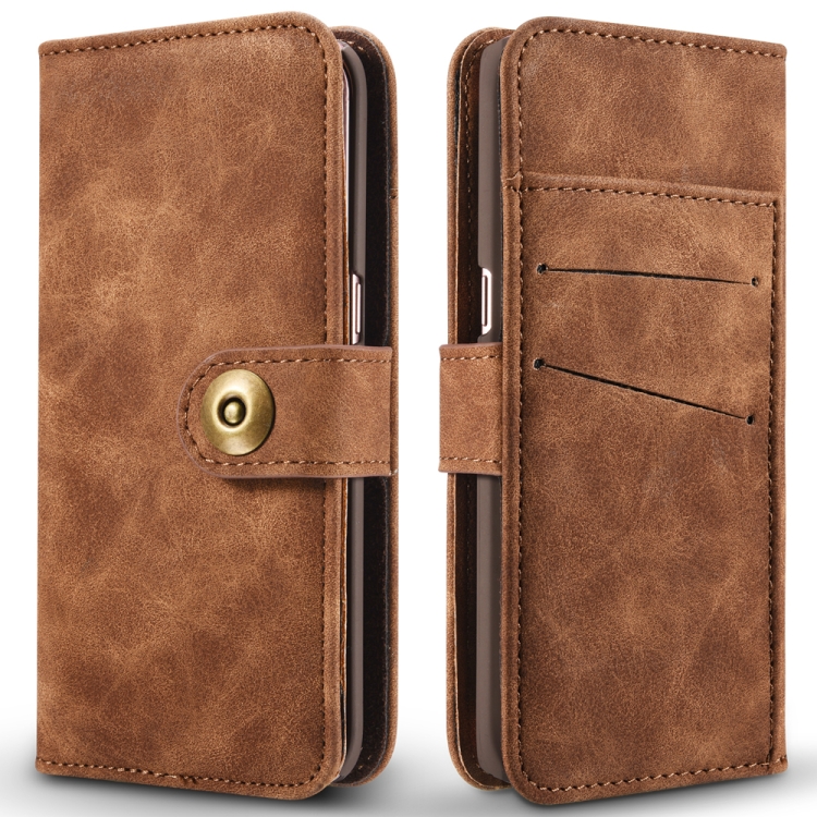 For Galaxy S7 Magnetic Detachable Horizontal Flip Leather Case with Card Slots & Wallet & Photo Frame(Brown)
For Galaxy S7 Magnetic Detachable Horizontal Flip Leather Case with Card Slots & Wallet & Photo Frame(Brown)