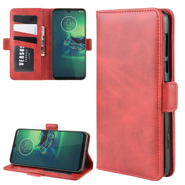 For Motorola Moto G8 Plus Dual-side Magnetic Buckle Horizontal Flip Leather Case with Holder & Card Slots & Wallet(Red)
For Motorola Moto G8 Plus Dual-side Magnetic Buckle Horizontal Flip Leather Case with Holder & Card Slots & Wallet(Red)