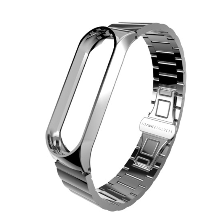 For Xiaomi Mi Band 4 / 3 Bamboo Chain One Bead Quick Release Stainless Steel Strap(Silver)
For Xiaomi Mi Band 4 / 3 Bamboo Chain One Bead Quick Release Stainless Steel Strap(Silver)