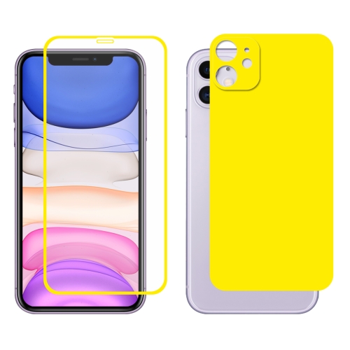 For iPhone 11 ENKAY Hat-prince Full Glue 0.26mm 9H 2.5D Front Tempered Glass Full Coverage Film and Black Film with Camera Lens Protector Function(Yellow)
For iPhone 11 ENKAY Hat-prince Full Glue 0.26mm 9H 2.5D Front Tempered Glass Full Coverage Film and Black Film with Camera Lens Protector Function(Yellow)