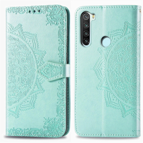 For Xiaomi Redmi Note 8T Halfway Mandala Embossing Pattern Horizontal Flip Leather Case , with Holder & Card Slots & Wallet & Photo Frame & Lanyard(Green)
For Xiaomi Redmi Note 8T Halfway Mandala Embossing Pattern Horizontal Flip Leather Case , with Holder & Card Slots & Wallet & Photo Frame & Lanyard(Green)