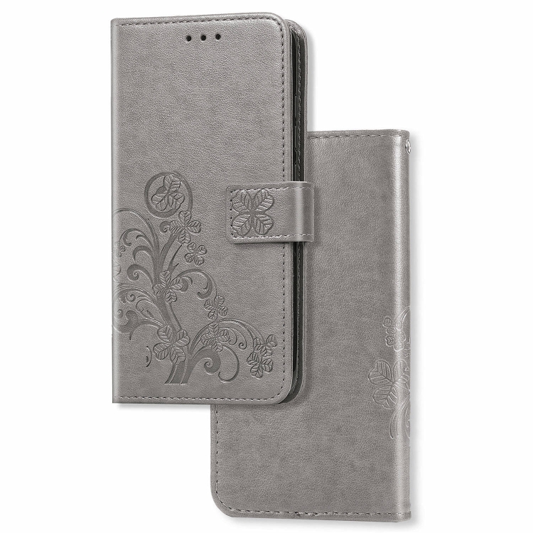 For Galaxy A51 Lucky Clover Pressed Flowers Pattern Leather Case with Holder & Card Slots & Wallet & Hand Strap(Gray)
For Galaxy A51 Lucky Clover Pressed Flowers Pattern Leather Case with Holder & Card Slots & Wallet & Hand Strap(Gray)