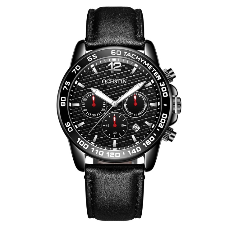 OCHSTIN 6117 Fashion Watch Leisure Leather Outdoor Sports Waterproof Watch(Black)
OCHSTIN 6117 Fashion Watch Leisure Leather Outdoor Sports Waterproof Watch(Black)