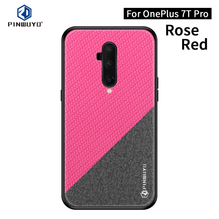 For Oneplus7T Pro PINWUYO Rong Series Shockproof PC + TPU+ Chemical Fiber Cloth Protective Cover(Red)
For Oneplus7T Pro PINWUYO Rong Series Shockproof PC + TPU+ Chemical Fiber Cloth Protective Cover(Red)