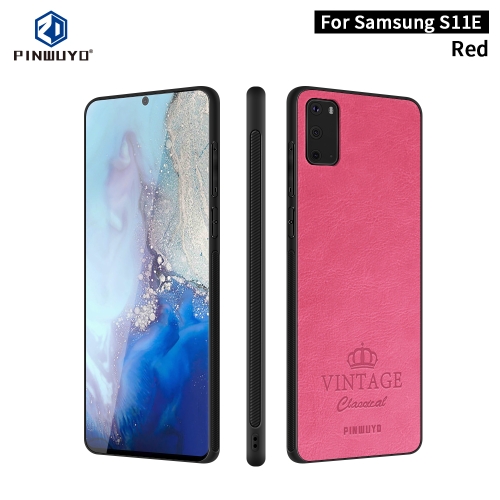 For Galaxy S11e / S20 PINWUYO Pin Rui Series Classical Leather, PC + TPU + PU Leather Waterproof And Anti-fall All-inclusive Protective Shell(Red)
For Galaxy S11e / S20 PINWUYO Pin Rui Series Classical Leather, PC + TPU + PU Leather Waterproof And Anti-fall All-inclusive Protective Shell(Red)