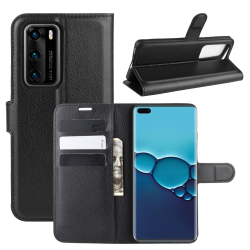 For Huawei P40 Litchi Texture Horizontal Flip Protective Case with Holder & Card Slots & Wallet(Black)
For Huawei P40 Litchi Texture Horizontal Flip Protective Case with Holder & Card Slots & Wallet(Black)