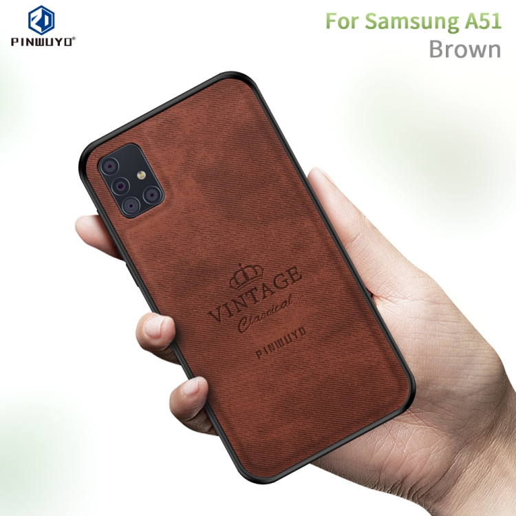 For Galaxy A51 / M40S PINWUYO Zun Series PC + TPU + Skin Waterproof And Anti-fall All-inclusive Protective Shell(Brown)
For Galaxy A51 / M40S PINWUYO Zun Series PC + TPU + Skin Waterproof And Anti-fall All-inclusive Protective Shell(Brown)