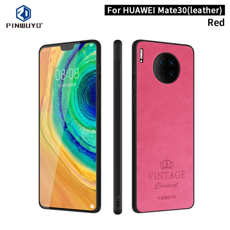 For Huawei Mate 30 5G (Leather) PINWUYO Pin Rui Series Classical Leather PC + TPU + PU Leather Waterproof Anti-fall All-inclusive Protective Case(Red)
For Huawei Mate 30 5G (Leather) PINWUYO Pin Rui Series Classical Leather PC + TPU + PU Leather Waterproof Anti-fall All-inclusive Protective Case(Red)