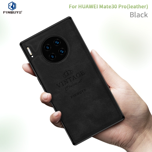 For Huawei Mate 30 Pro 5G (Leather) PINWUYO Zun Series PC + TPU + Skin Waterproof Anti-fall All-inclusive Protective Case(Black)
For Huawei Mate 30 Pro 5G (Leather) PINWUYO Zun Series PC + TPU + Skin Waterproof Anti-fall All-inclusive Protective Case(Black)