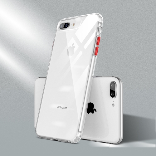 For iPhone 7 Plus / 8 Plus Color Button Clear Full Coverage Shockproof TPU Case(Red)
For iPhone 7 Plus / 8 Plus Color Button Clear Full Coverage Shockproof TPU Case(Red)