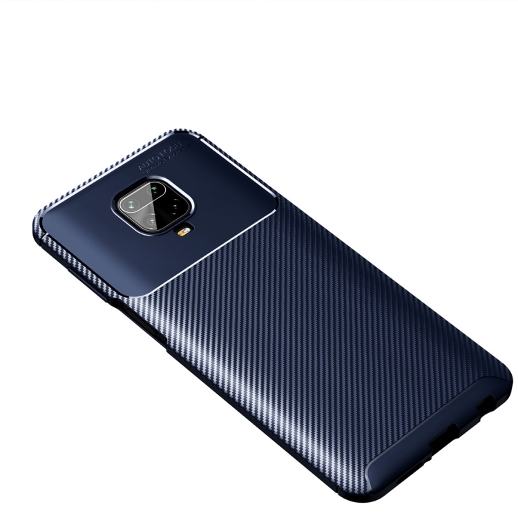 For Xiaomi Redmi Note 9 Pro Max Carbon Fiber Texture Shockproof TPU Case(Blue)
For Xiaomi Redmi Note 9 Pro Max Carbon Fiber Texture Shockproof TPU Case(Blue)