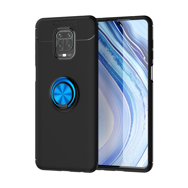 For Xiaomi Redmi Note 9 Pro Max Metal Ring Holder 360 Degree Rotating TPU Case(Black+Blue)
For Xiaomi Redmi Note 9 Pro Max Metal Ring Holder 360 Degree Rotating TPU Case(Black+Blue)