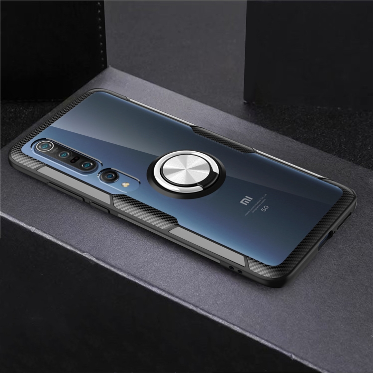 For Xiaomi Mi 10 / 10 Pro Shockproof Transparent TPU + Acrylic Protective Case with Ring Holder(Black+Silver)
For Xiaomi Mi 10 / 10 Pro Shockproof Transparent TPU + Acrylic Protective Case with Ring Holder(Black+Silver)