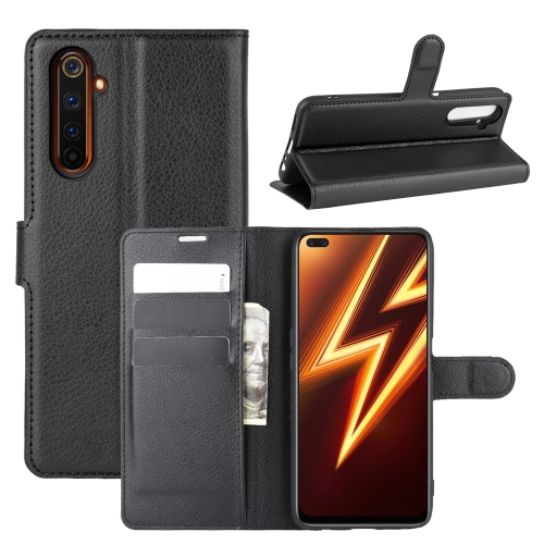 For OPPO Realme 6 Pro Litchi Texture Horizontal Flip Protective Case with Holder & Card Slots & Wallet(Black)
For OPPO Realme 6 Pro Litchi Texture Horizontal Flip Protective Case with Holder & Card Slots & Wallet(Black)