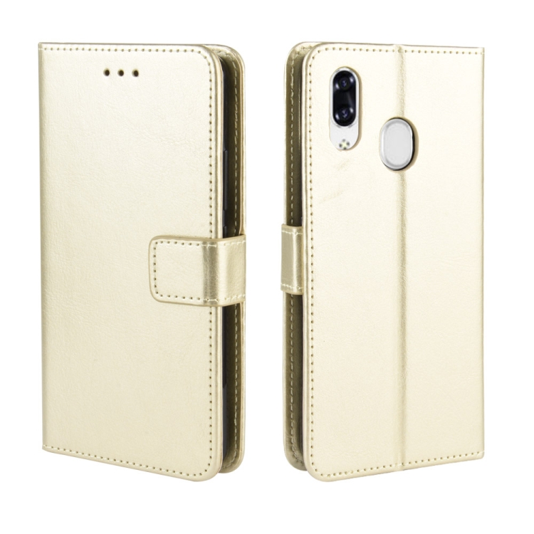 For ZTE Libero S10 Retro Crazy Horse Texture Horizontal Flip Leather Case , with Holder & Card Slots & Photo Frame(Gold)
For ZTE Libero S10 Retro Crazy Horse Texture Horizontal Flip Leather Case , with Holder & Card Slots & Photo Frame(Gold)