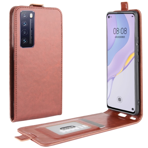 For Huawei Nova 7 Pro 5G R64 Texture Single Vertical Flip Leather Protective Case with Card Slots & Photo Frame(Brown)
For Huawei Nova 7 Pro 5G R64 Texture Single Vertical Flip Leather Protective Case with Card Slots & Photo Frame(Brown)