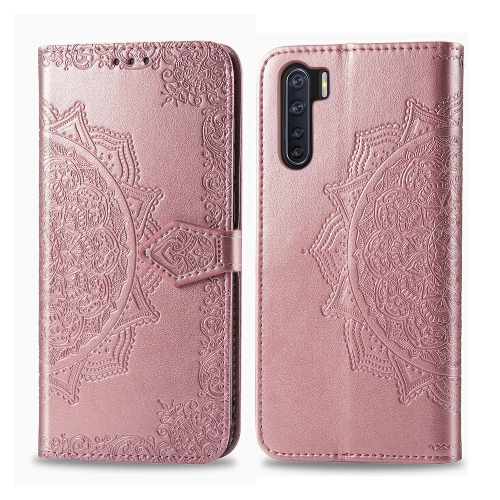For OPPO F15 & A91 Halfway Mandala Embossing Pattern Horizontal Flip Leather Case with Holder & Card Slots & Wallet & Photo Frame & Lanyard(Rose Gold)
For OPPO F15 & A91 Halfway Mandala Embossing Pattern Horizontal Flip Leather Case with Holder & Card Slots & Wallet & Photo Frame & Lanyard(Rose Gold)