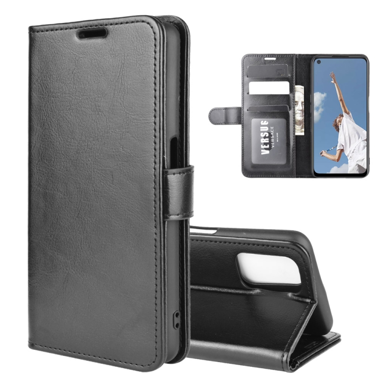 For OPPO A72/A52 R64 Texture Single Horizontal Flip Protective Case with Holder & Card Slots & Wallet& Photo Frame(Black)
For OPPO A72/A52 R64 Texture Single Horizontal Flip Protective Case with Holder & Card Slots & Wallet& Photo Frame(Black)