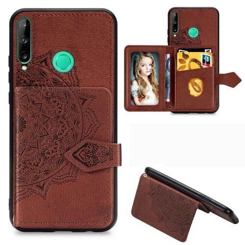 For Huawei P40 Lite E/Y7P Mandala Embossed Magnetic Cloth PU + TPU + PC Case with Holder & Card Slots & Wallet & Photo Frame & Strap(Brown)
For Huawei P40 Lite E/Y7P Mandala Embossed Magnetic Cloth PU + TPU + PC Case with Holder & Card Slots & Wallet & Photo Frame & Strap(Brown)