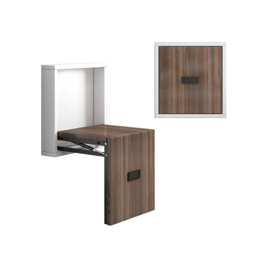 Simple Wooden Folding Wall-mounted Home Footstool Aisle Invisible Shoe Stool(Warm White Cabinet + Walnut Wood Panel)
Simple Wooden Folding Wall-mounted Home Footstool Aisle Invisible Shoe Stool(Warm White Cabinet + Walnut Wood Panel)