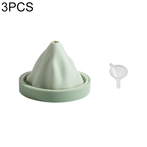 3 PCS Snow Mountain Ice Cube Mould Food Grade Silicone Ice Tray Ice Making Mould with Funnel(Green)
3 PCS Snow Mountain Ice Cube Mould Food Grade Silicone Ice Tray Ice Making Mould with Funnel(Green)