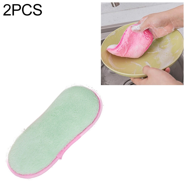 2 PCS Cloth Fiber Washing Towel Kitchen Cleaning Wiping Rags, Size: 17x8cm(Green )
2 PCS Cloth Fiber Washing Towel Kitchen Cleaning Wiping Rags, Size: 17x8cm(Green )