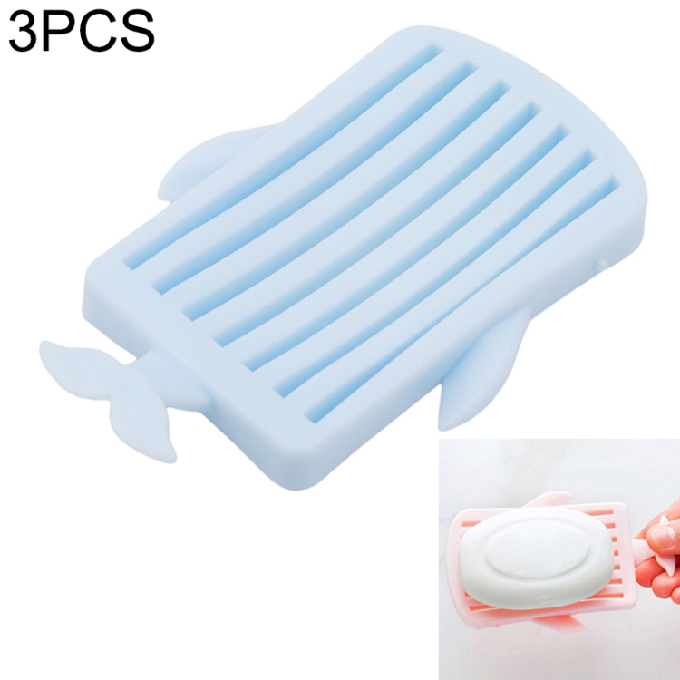 3 PCS Whale Portable Soap Dishes Shelf Organizer(Blue)
3 PCS Whale Portable Soap Dishes Shelf Organizer(Blue)