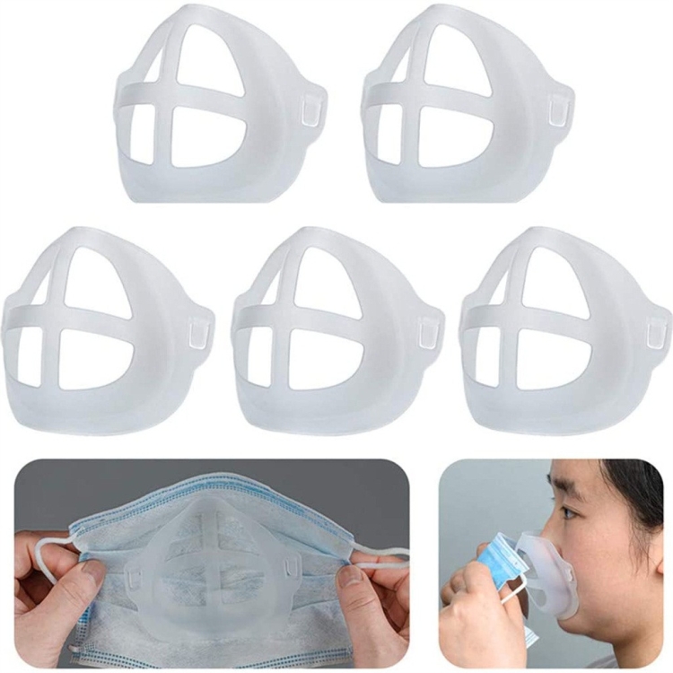 50 PCS Disposable Lipstick Protection Breathable Mask Bracket Enhance Breathing Space Mask Nose Pad Bracket For Mouth
50 PCS Disposable Lipstick Protection Breathable Mask Bracket Enhance Breathing Space Mask Nose Pad Bracket For Mouth