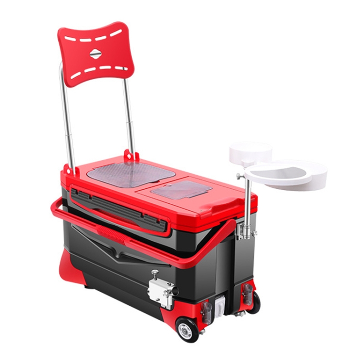 Multifunctional Four-foot Lifting Fishing Box with Pulley, Style:Ordinary, Capacity:40L(Red Black)
Multifunctional Four-foot Lifting Fishing Box with Pulley, Style:Ordinary, Capacity:40L(Red Black)