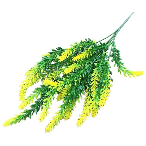 Romantic Lavender Flower Silk Artificial Flowers Fake Flowers Grain Decorative Simulation Plants(Yellow)
Romantic Lavender Flower Silk Artificial Flowers Fake Flowers Grain Decorative Simulation Plants(Yellow)