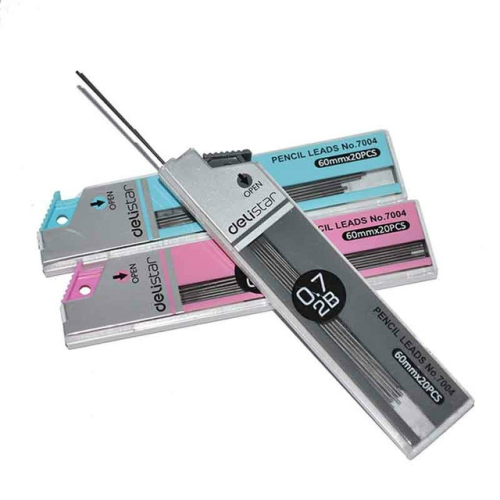 3 PCS 2B Pencil Lead Refill Automatic Pencil Rod Refills Stationery for Office School, Random Color Delivery(0.7mm 2B Pencil Lead)
3 PCS 2B Pencil Lead Refill Automatic Pencil Rod Refills Stationery for Office School, Random Color Delivery(0.7mm 2B Pencil Lead)
