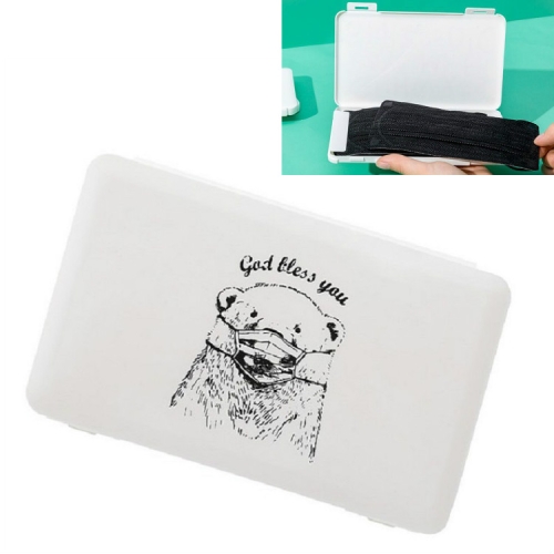 10 PCS Creative Disposable Mask Storage Box Home Travel Portable Mask Storage, Style:Bear
10 PCS Creative Disposable Mask Storage Box Home Travel Portable Mask Storage, Style:Bear