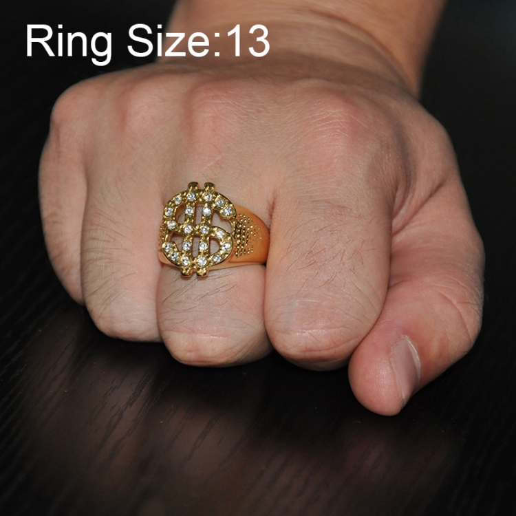 Rock Bling Gold US Dollar Sign Signets Rings for Men Jewelry, Ring Size:13(Gold)
Rock Bling Gold US Dollar Sign Signets Rings for Men Jewelry, Ring Size:13(Gold)