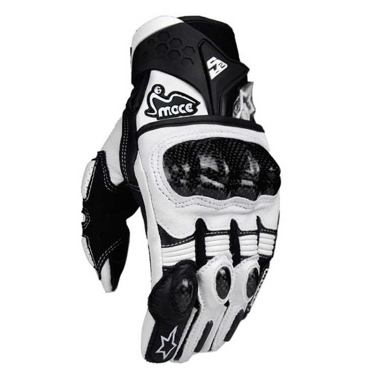 MOGE Motorcycle Gloves Breathable Riding Protective Equipment Anti-fall Gloves, Size:L(White)
MOGE Motorcycle Gloves Breathable Riding Protective Equipment Anti-fall Gloves, Size:L(White)