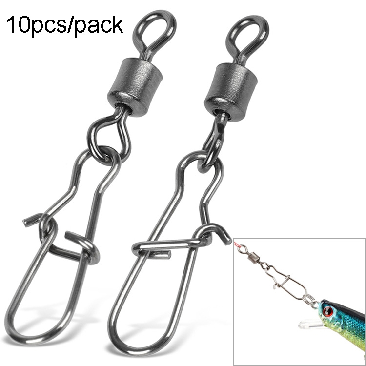 2 Pack (10PCS/Pack) Stainless Steel Fishing Connector Pin Bearing Rolling Swivel Snap Pins Fishing Tackle Accessories Connector(10(20mm))
2 Pack (10PCS/Pack) Stainless Steel Fishing Connector Pin Bearing Rolling Swivel Snap Pins Fishing Tackle Accessories Connector(10(20mm))