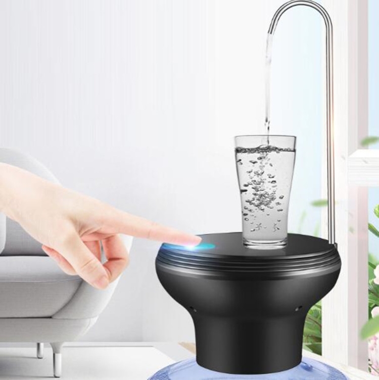 Convenient Bucket Water Press Tap Electric Water Dispenser USB Rechargeable Water Pump(Black)
Convenient Bucket Water Press Tap Electric Water Dispenser USB Rechargeable Water Pump(Black)