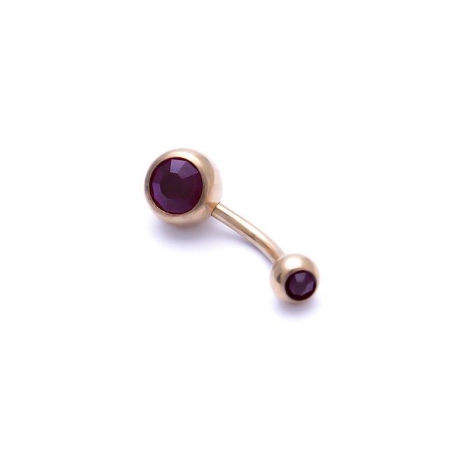 Human Perforated Jewelry Electroplated Gold Double-drilled Umbilical Ring Czech Drill Umbilical Nails Thick Rod Earrings Punk Style(Purple)
Human Perforated Jewelry Electroplated Gold Double-drilled Umbilical Ring Czech Drill Umbilical Nails Thick Rod Earrings Punk Style(Purple)