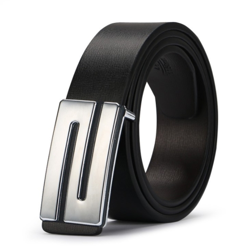 Men's Leather Belt Strap Smooth Buckle Vintage Belt, Belt Length:115cm(silver Z plane)
Men's Leather Belt Strap Smooth Buckle Vintage Belt, Belt Length:115cm(silver Z plane)