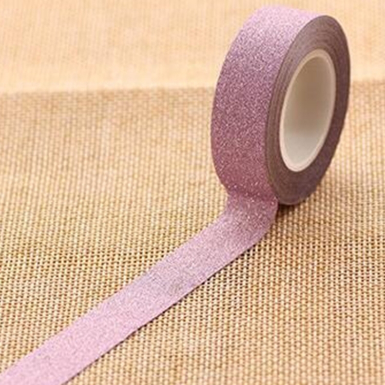Flash Washi Sticky Paper Tape Label DIY Decorative Tape, Length: 10m(Pink) 
Flash Washi Sticky Paper Tape Label DIY Decorative Tape, Length: 10m(Pink)