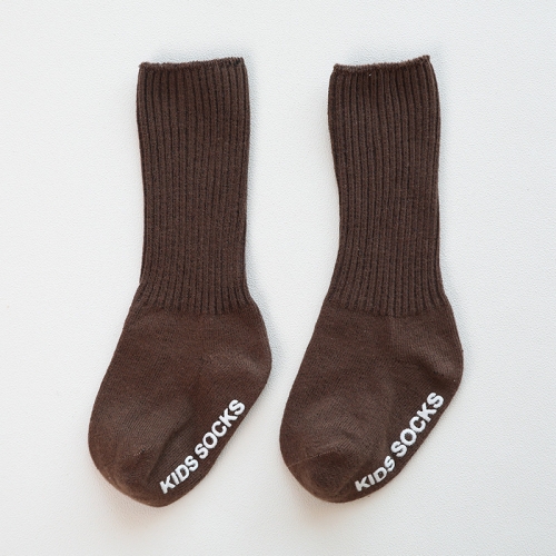 Autumn and Winter Non-Slip Baby High Knee Socks Boneless Loose Mouth Double Needle Children Pile Socks, Size:L(Coffee)
Autumn and Winter Non-Slip Baby High Knee Socks Boneless Loose Mouth Double Needle Children Pile Socks, Size:L(Coffee)