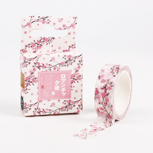 Cherry Blossom DIY Hand Towel Tear Tape Decorative Hand Book Album Decoration
Cherry Blossom DIY Hand Towel Tear Tape Decorative Hand Book Album Decoration