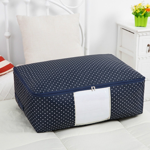 2 PCS Portable Printing Pattern Waterproof Clothes Storage Bag Pillow Quilt Blanket Folding Closet Bag Organizer, Size: 55x35x20cm Navy Blue Dot
2 PCS Portable Printing Pattern Waterproof Clothes Storage Bag Pillow Quilt Blanket Folding Closet Bag Organizer, Size: 55x35x20cm Navy Blue Dot