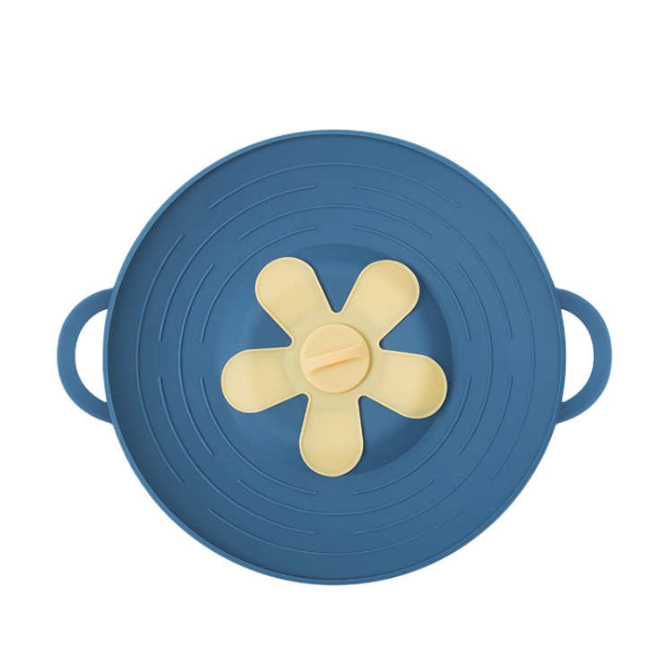 Silicone Anti-spill Pot Lid High Temperature Resistant Splash-proof Anti-boiling Thickened Casserole Lid Petal Fresh Cover, Size: 32.5x27cm(Blue)
Silicone Anti-spill Pot Lid High Temperature Resistant Splash-proof Anti-boiling Thickened Casserole Lid Petal Fresh Cover, Size: 32.5x27cm(Blue)